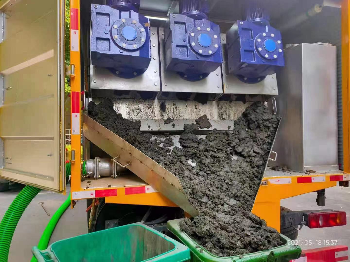 正阳化粪池清掏城市维护站-泥浆净化干湿分离处理